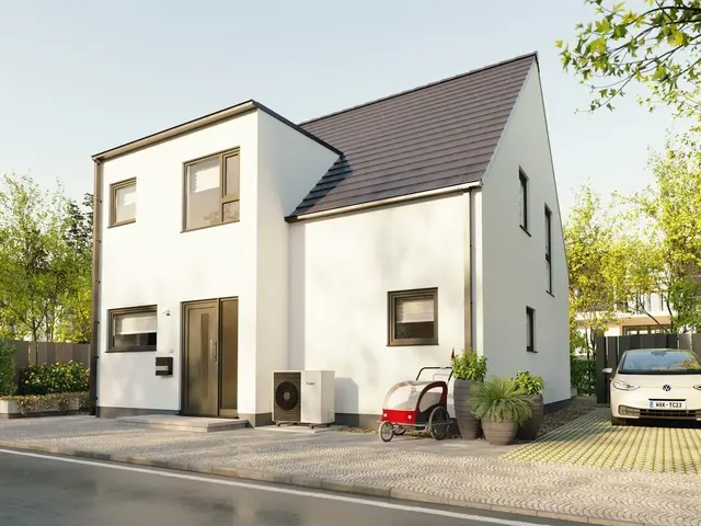 Einfamilienhaus in Stolzenau bauen mit Contura Bau GmbH Modernes Einfamilienhaus in Stolzenau mit Satteldach, Wärmepumpe und Stellplatz