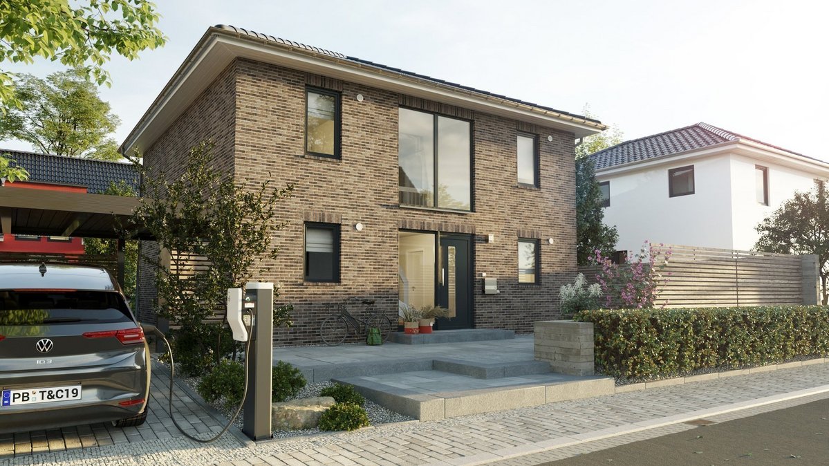 Stadtvilla Inspiration für Wohn und Geschäftsbauten in Weyhe Leeste Moderne Stadtvilla als Beispiel für hochwertige Wohn und Geschäftsbauten im Baugebiet Suedlich Henry Wetjen Platz in Weyhe Leeste