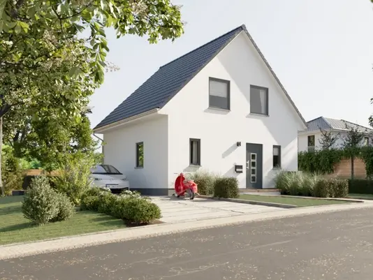 Massivhaus im Stil des Raumwunder 90 für sicheres und effizientes Bauen mit Town und Country Haus in Weyhe Leeste