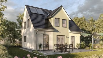 Einfamilienhaus Flair 113 mit Solaranlage, Terrasse und Garten in Diepholz-Aschen