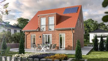 Einfamilienhaus Flair 113 mit Solaranlage Einfamilienhaus mit Klinkerfassade, Solaranlage und Terrasse in Thedinghausen